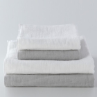 Towel set "Gauze & Pile" – Set of 3 (Bath towel, Hand towel,...