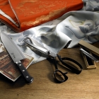 Thread Clippers - 10.5cm, Ubukeya, Includes deerskin cover