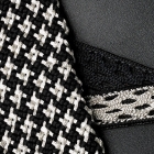 RYUKOBO, KUMIHIMO Bag - Business Bags,PC bag,Black and Silver, Traditional Handmade Crafts from Tokyo, Japan